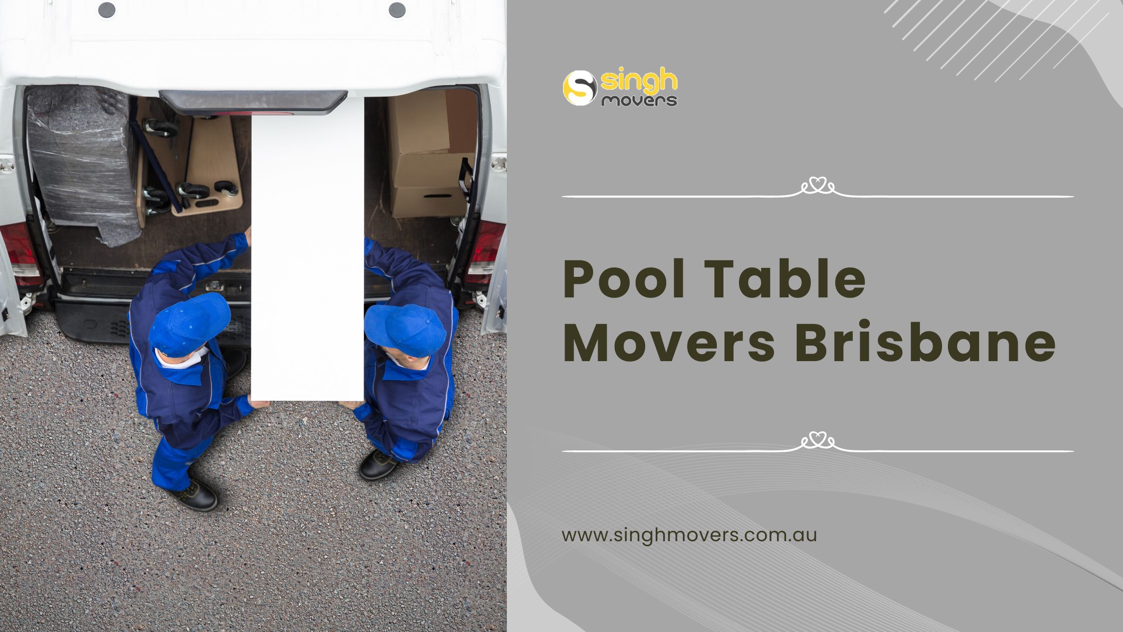 Pool Table Movers Brisbane